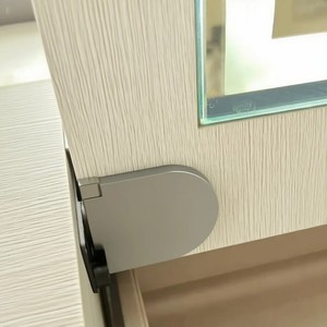New Hidden Flip-Up Solid Pine Wood Modern European <strong>Vanity</strong> <strong>Table</strong> Multi-Functional Customizable <strong>Vanity</strong> Desk Makeup Lighted <strong>Mirror</strong> - Product Image 2