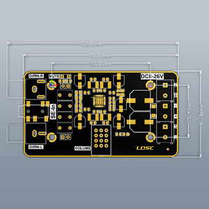 Amplificador de Audio <span class=keywords><strong>Digital</strong></span> <span class=keywords><strong>PAM</strong></span> 8620, Placa Amplificadora Clase D, Módulo Amplificador Estéreo de 15W*2 para Altavoz DIY - Product Image 5