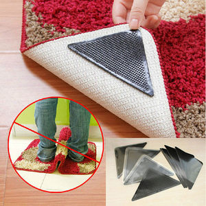 8 Piezas de Almohadillas Antideslizantes de Silicona Autoadhesivas para Alfombras, Antirrollos, Extra Fuertes, Personalizadas, para Pies de Muebles - Product Image 1