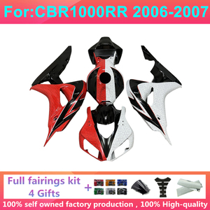 Kit completo de carenado de inyección para motocicleta compatible con HONDA CBR1000RR <span class=keywords><strong>CBR</strong></span> 1000RR CBR1000 RR 2006 <span class=keywords><strong>2007</strong></span> 06 07 Kits de carenados de carrocería Zxmt - Product Image 5