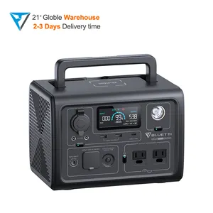 Bluetooth EB3A 110V 220V pengisian listrik rumah tangga tenaga surya Generator untuk berkemah 600W 268Wh