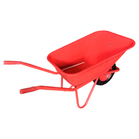 Carretilla de Alta Calidad HENGYIDA Fabricada en Vietnam, con Bandeja de Plástico y Metal, Neumática 4.00-8, Capacidad de Carga de 160 kg, Resistente