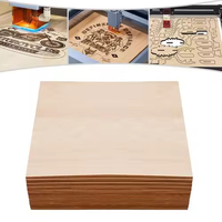 Plaque de bois de tilleul de 1/8 pouce, contreplaqué de bouleau, feuilles de bois de 3 mm pour la gravure au laser, le dessin architectural, la peinture, la gravure, l'artisanat