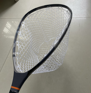 Sợi Carbon hạ cánh <span class=keywords><strong>net</strong></span> cao su lưới đánh cá thay thế Fly Lưới Đánh Cá - Product Image 2