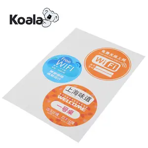 A-SUB 100um A4 inkjet matte vinyl PP self-adhesive sticker label paper