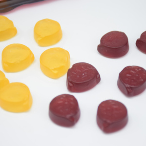Bonbons gélifiés aux fruits, 100% jus de fruits, pectine, vitamine C, sucre, emballage en boîte, forme OEM, multicolores, dessin animé, vente en gros - Product Image 4