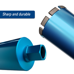 Lochsäge für Betonschneiden - Kompatibel mit Stahlbeton, HSS-Kern 20mm-200mm Lasergeschweißte Bohrung Verstärkt - Product Image 2