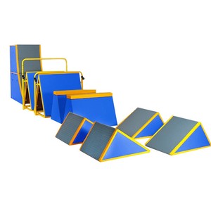 Dokuz parçalı Parkour engel kursu seti