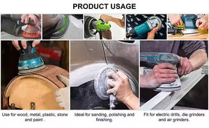 Абразивные инструменты, шлифовальный диск с крючками и петлями, наждачная бумага 5 дюймов для автомобильного мобильного телефона, 8 отверстий - Product Image 6