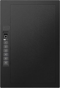 Cassaforte a Muro Lunga con Serratura Elettronica Digitale e a Chiave, Armadietto di Sicurezza Nascosto per Uso Interno/Esterno - Product Image 6