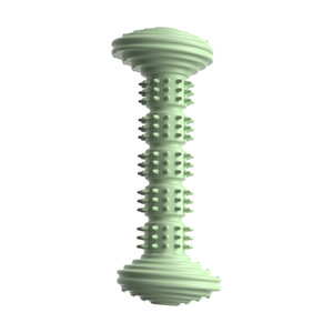 Jouet brosse à dents pour animaux de compagnie pour la dentition et l'entraînement, bâton à mâcher en TPR avec fonction de nettoyage des dents, fabriqué en caoutchouc durable - Product Image 2