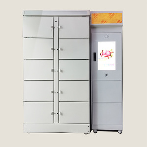 Khóa điện tử thông minh 10 cửa tủ lạnh lắp ráp thân thiện với môi trường phân phối các sản phẩm đông lạnh ướp lạnh an toàn đáng tin cậy - Product Image 1