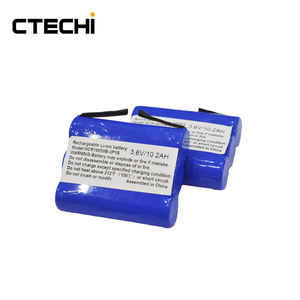 Paquete de Baterías de Iones de Litio NCR 18650 1S3P de 3.6V 10.2Ah para Detector de Humo, Cámara para Vehículo, Fuente de Alimentación Electrónica de Consumo - Product Image 1