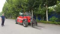 Chariot télescopique hydraulique Wolf 2506 pour la manutention de matériaux, à vendre