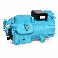 Compresseur frigorifique à piston semi-hermétique 6 cylindres Blait BTF R404A R507A R22 380V 50Hz 13,42 m³/h 2 CV pour entrepôt frigorifique