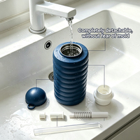 Bouteille d'eau isotherme ondulée de 20 oz, gourde anti-fuite avec paille rétractable, bouteille de sport en acier inoxydable à double paroi