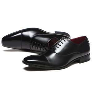 Nuovo Design 2024 moda tinta unita casual da uomo scarpe da uomo all'ingrosso ufficio formale di lusso in cuoio scarpe da uomo vestito da uomo - Product Image 4