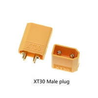 Amass XT30U XT60 XT60H XT90H Dust Cover High Current Connector Yellow Black Gold Plated Plug Model Aircraft Plug Wholesale Price