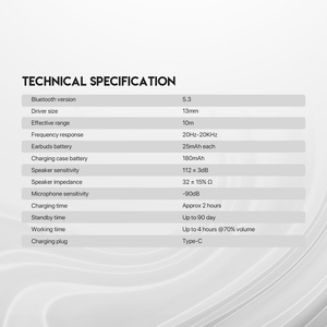 Fantech หูฟังสำหรับเล่นเกมควบคุมคุณภาพสูง TW11v2ช้อปปิ้งออนไลน์หูฟังเอียร์บัด V5.3บลูทูธไร้สายทรูไวเลส TWS - Product Image 6