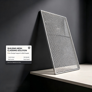 Panel de Revestimiento Metálico Personalizado con Patrón de Diamante para Fachadas de Edificios - Product Image 6