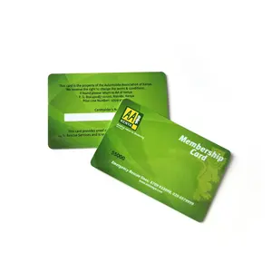 价格便宜定制彩色印刷礼品奖励卡会员卡带签名面板