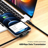 Câble de charge magnétique 100W à charge rapide USB-C vers USB Type-C pour iPhone 17 16 15 Samsung Xiaomi Huawei MacBook iPad