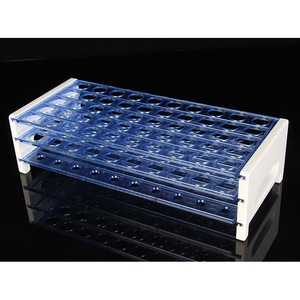 Langjian Test <b>Tube</b> Rack 50 Hole 13mm 16mm 18mm Detachable Modular Laboratory Use - Product Image 3