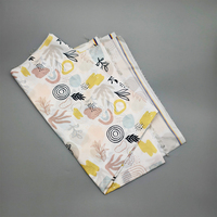 Tissu satiné personnalisable, durable et résistant à la décoloration, imprimé numérique, textile en polyester, doublure pour sac