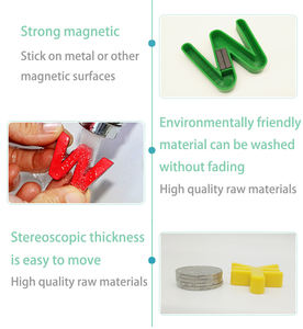 Juego de imanes a juego para niños, letra alfabética para niños pequeños, aprendizaje adicional en el aula y educación en el hogar - Product Image 3