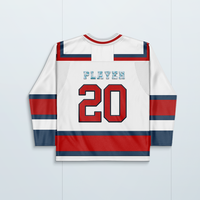 Fabrication rapide maillots de hockey sur glace bien cousus vêtements de hockey à roulettes vêtements de rouleau évacuant l'humidité pour les hommes