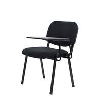 Chaise d'étudiant ergonomique avec tablette d'écriture, structure en acier, pour salle de classe, formation, étude, siège de bureau à domicile