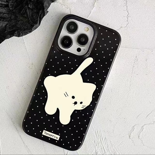 Cheap Cute Cat Design Mobile Phone Cases for Iphone17 Air 16 15 Plus Pro Max 14 13 12 11 X Anti-fall Shockproof Protective Cover