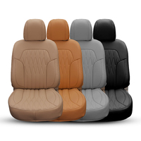Housse de siège de voiture en cuir respirante et durable, personnalisée pour Toyota Land Cruiser, Nissan Patrol, Ford Mustang, Chevrolet Camaro