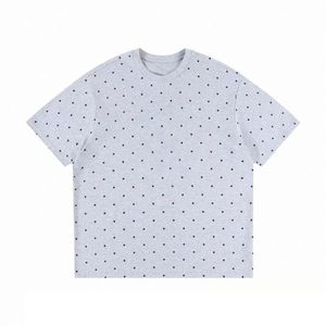 T-shirt unisexe RUICHI 220 GSM 100 % coton à col rond et pois, doux, respirant, ample, tendance, manches courtes, idéal pour l'été - Product Image 6