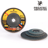 Disque abrasif à lamelles en zircone de Zhejiang 150x22 mm (6 pouces) avec papier abrasif grain 60, durable, pour meuleuse OEM