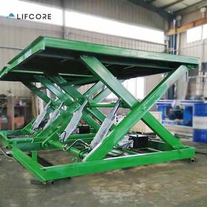 Lager fester elektrischer hydraulischer stationärer 1, 5-20 Tonnen Scheren hub tisch - Product Image 4