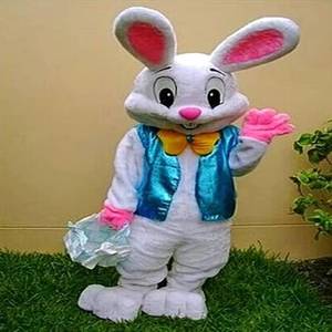 Costume de Mascotte Lapin de Pâques, Déguisement Animal Lapin pour Fête, Tenue de Cosplay Homme - Product Image 4