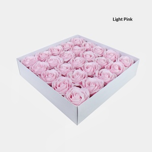 Flores Artificiales de Jabón, Rosas de Cinco Capas, Ramos de Flores Grandes, Cajas de Regalo, Arreglos Florales, Suministros para Floristas - Product Image 4