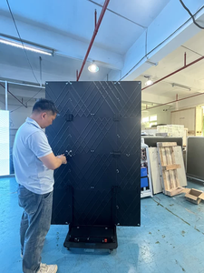 Display LED per Poster, <span class=keywords><strong>Cartellone</strong></span> Pubblicitario Digitale HD <span class=keywords><strong>di</strong></span> Alta Qualità, Parete Video Pubblicitaria Portatile e Pieghevole - Product Image 3