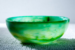 Ciotola fatta a mano in resina con marmo effetto giada utensili da cucina eco-friendly per la decorazione domestica per alimenti freddi marmellata di <span class=keywords><strong>insalata</strong></span> gelato - Product Image 4