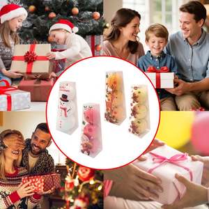 Juego de 3 Bombas de Baño Circulares Orgánicas con Ingredientes 100% Naturales, Mezcla de Colores, Regalo de Navidad - Product Image 6