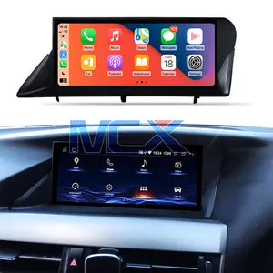 MCX Android 9.0 10.25 inç araba radyo GPS Stereo WIFI multimedya dvd OYNATICI gps navigasyon Lexus RX 270 2009-2014 RHD