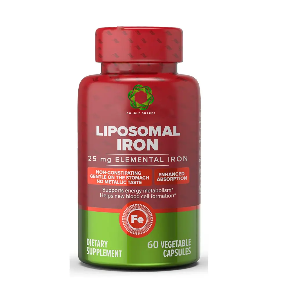 Liposomal Iron capsule Iron + Folic Capsules Improves Tissue Growth and Boost Immunity Available at Wholesale Price