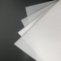 Feuille de diffuseur LED en acrylique personnalisée pour l'éclairage Couverture de lumière givrée en PMMA pour plafonnier, éclairage, boîtier de panneau lumineux