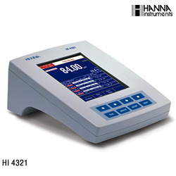 ฮันนา อินสตรูเมนท์ส HI 4321 เครื่องวัดค่าการนำไฟฟ้าแบบตั้งโต๊ะ 0.000 ถึง 9.999 Scm เครื่องทดสอบคุณภาพน้ำความแม่นยำสูง - Product Image 1