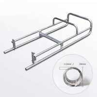 Plateforme élévatrice hydraulique électrique, mini gerbeur électrique avec fourche fixe et réglable