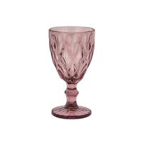 Verres à vin copas de vin rouge colorés, vintage, verrous, tasses