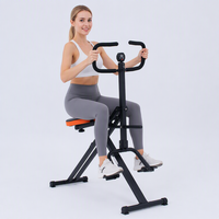 Chaise romaine d'équitation réglable et portable en métal pour exercices abdominaux et squats