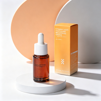 Sérum Visage Éclaircissant à la Vitamine C 18ml, Enrichi en Acide Ascorbique, Acide Ferulique et Vitamine E, Soin Hydratant pour la Peau du Visage