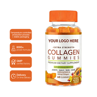 Bonbons gélifiés multi-vitamines au collagène blanchissant OEM/ODM, favorisant la croissance des cheveux et la santé de la peau